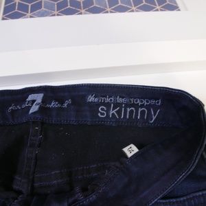 7 for all mankind Mid-Rise Skinny Jean Leggings